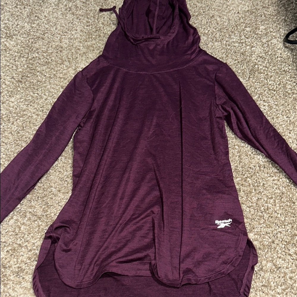 Reebok Purple Long Sleeve Women's Top